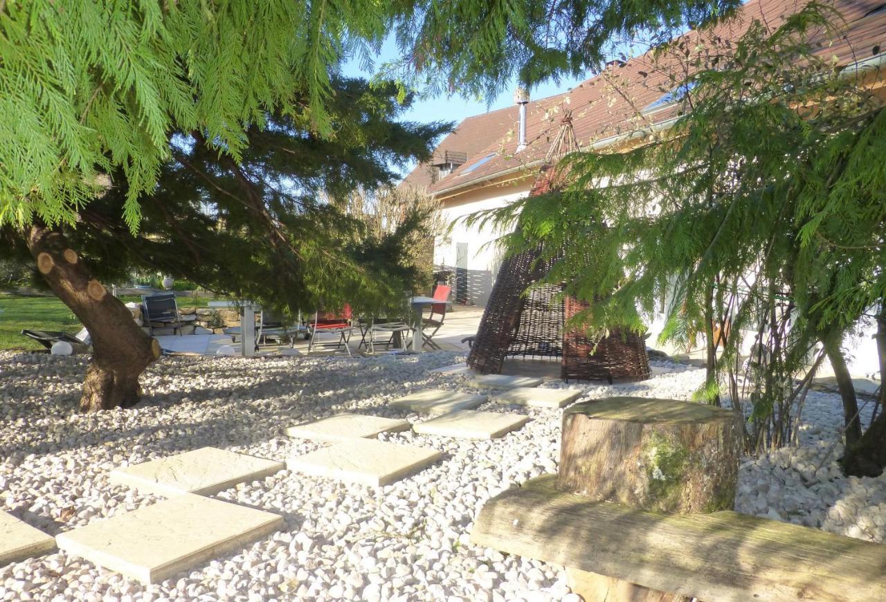 Chambres D'Hote Le Marronnier Champrougier Exterior foto